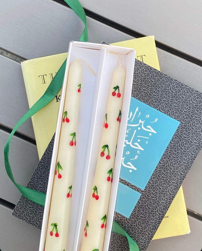 Cherries Candles Collection